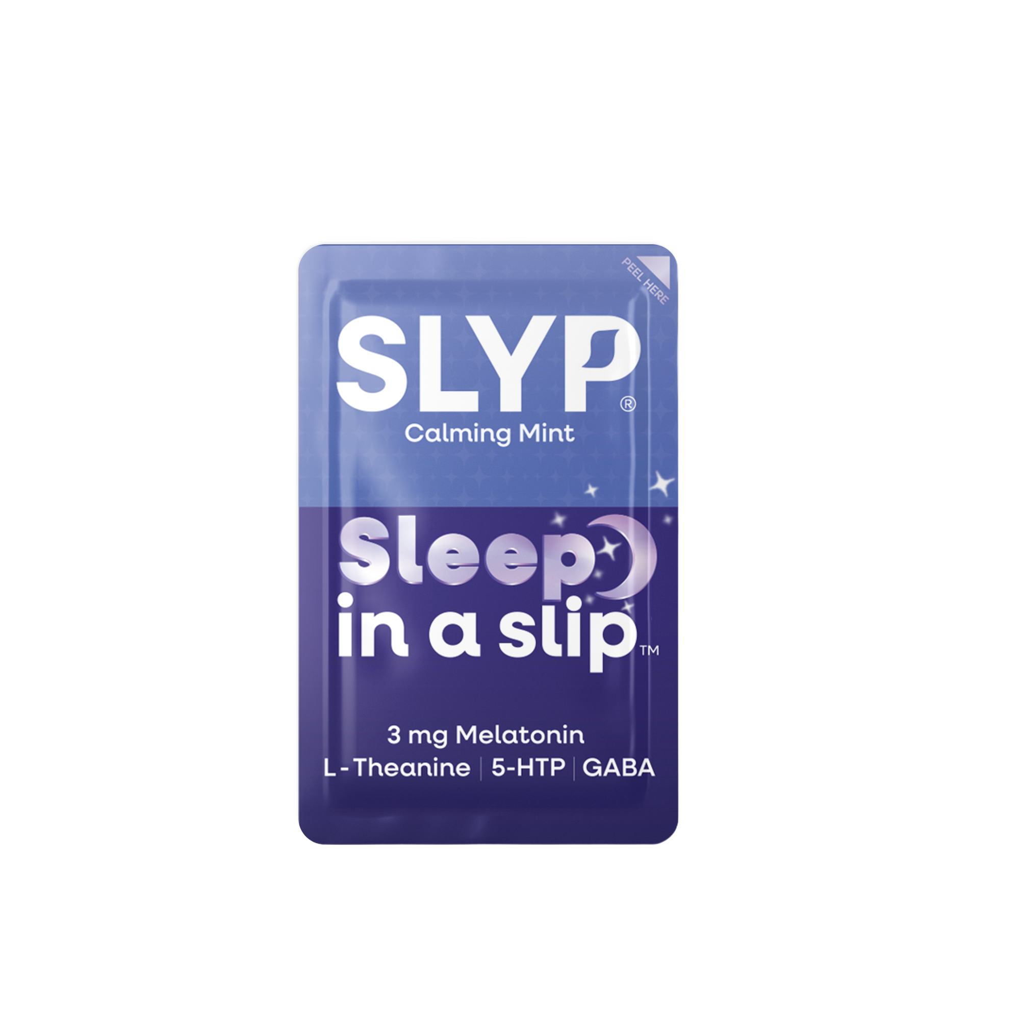 Single-serve Slyp foil packet